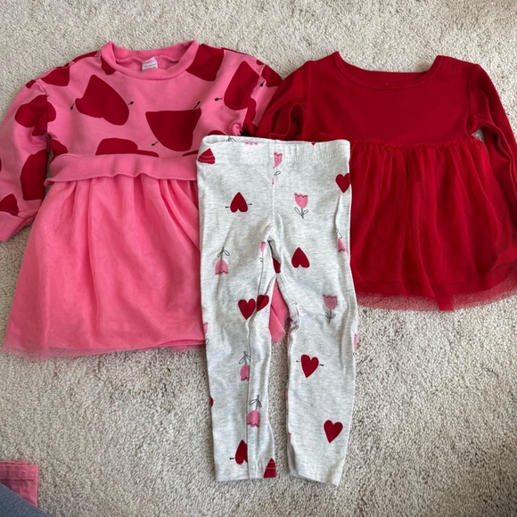 Carter's Other - 2T Valentines Day Set